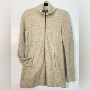 Ibex Zip-Up Sweater Jacket small
